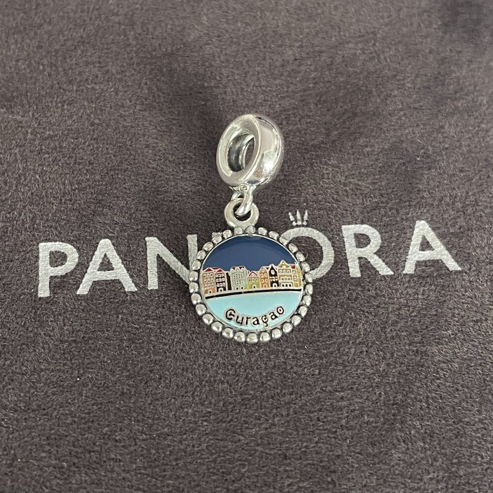 NEW Pandora Curacao Caribbean Exclusive Dutch Canal Houses sterling Charm
